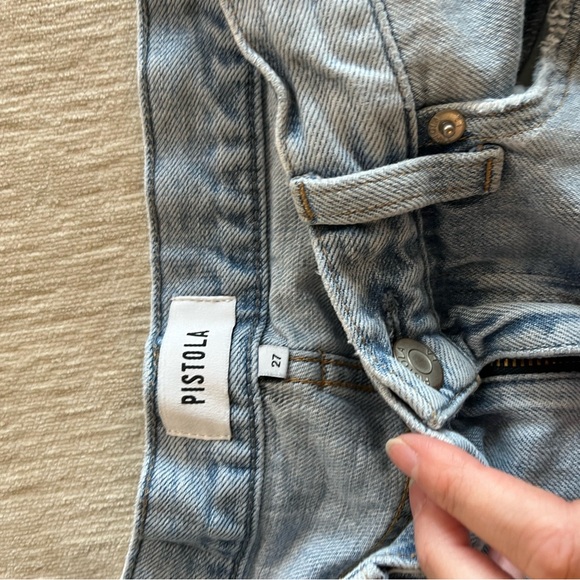 PISTOLA bobbie ankle mid rise loose carpenter jeans - Picture 7 of 9